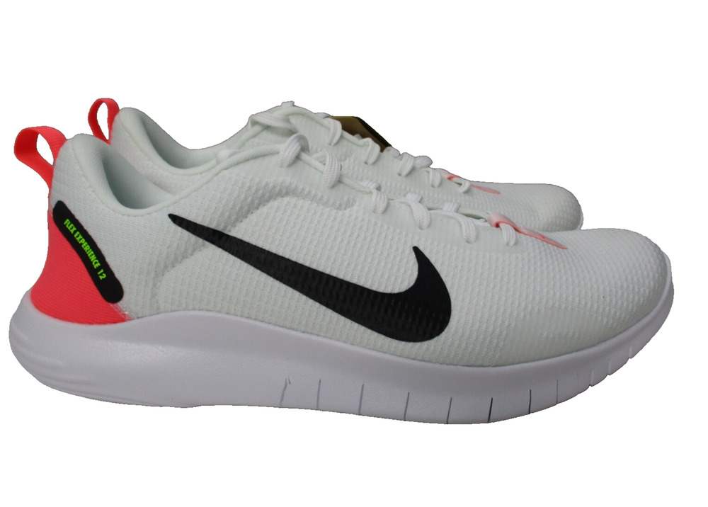 Nike Flex Experience Run 12 Running Shoes White Hot Punch Womens Sz 11